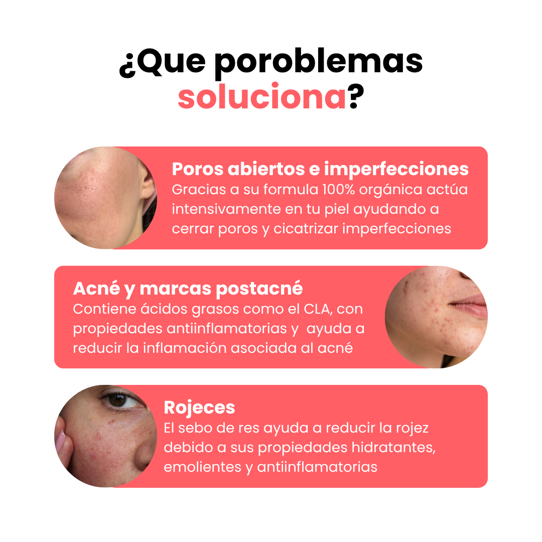 Crema de sebo de res | 120gr