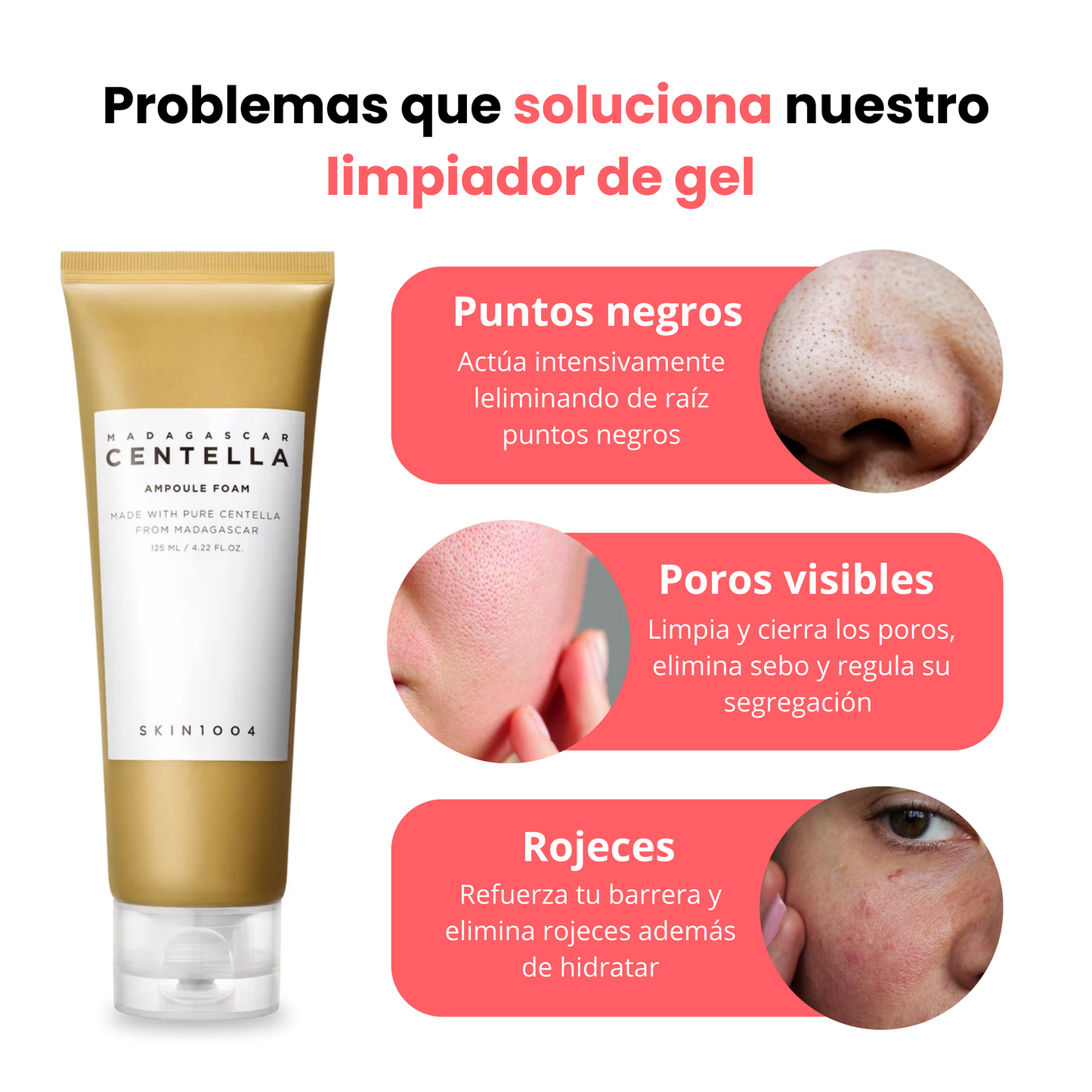 Pack doble limpieza anti poros y puntos negros | Centella Asiática