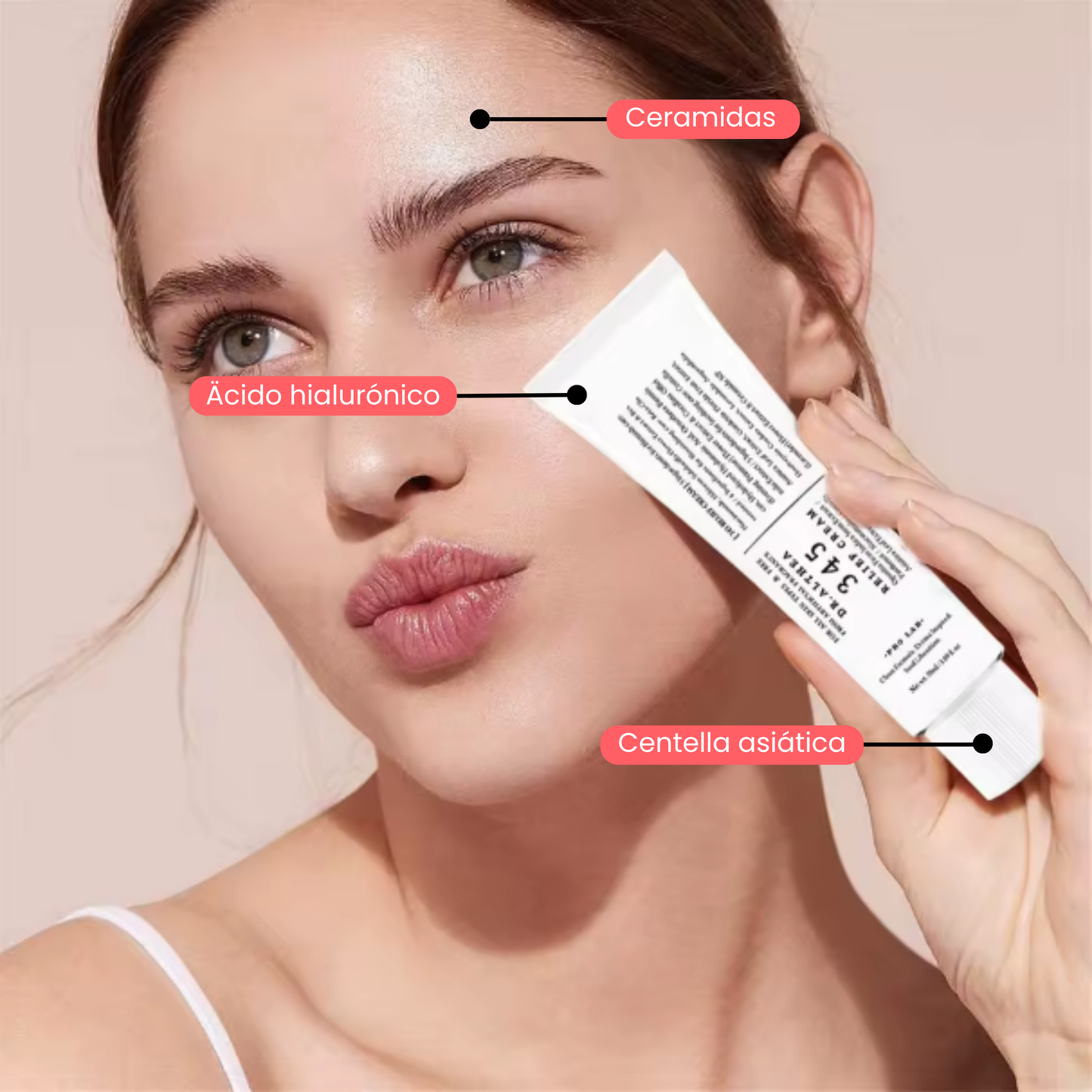 Crema anti acné y rojeces 345 | 50ml